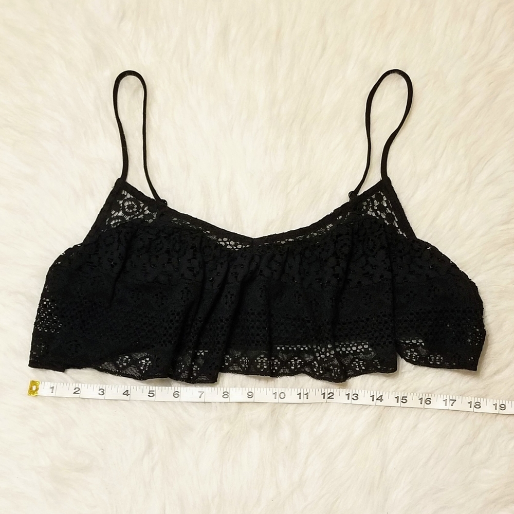 FREE PEOPLE Intimately Flounce Crochet Top Bra - Picture 3 of 6